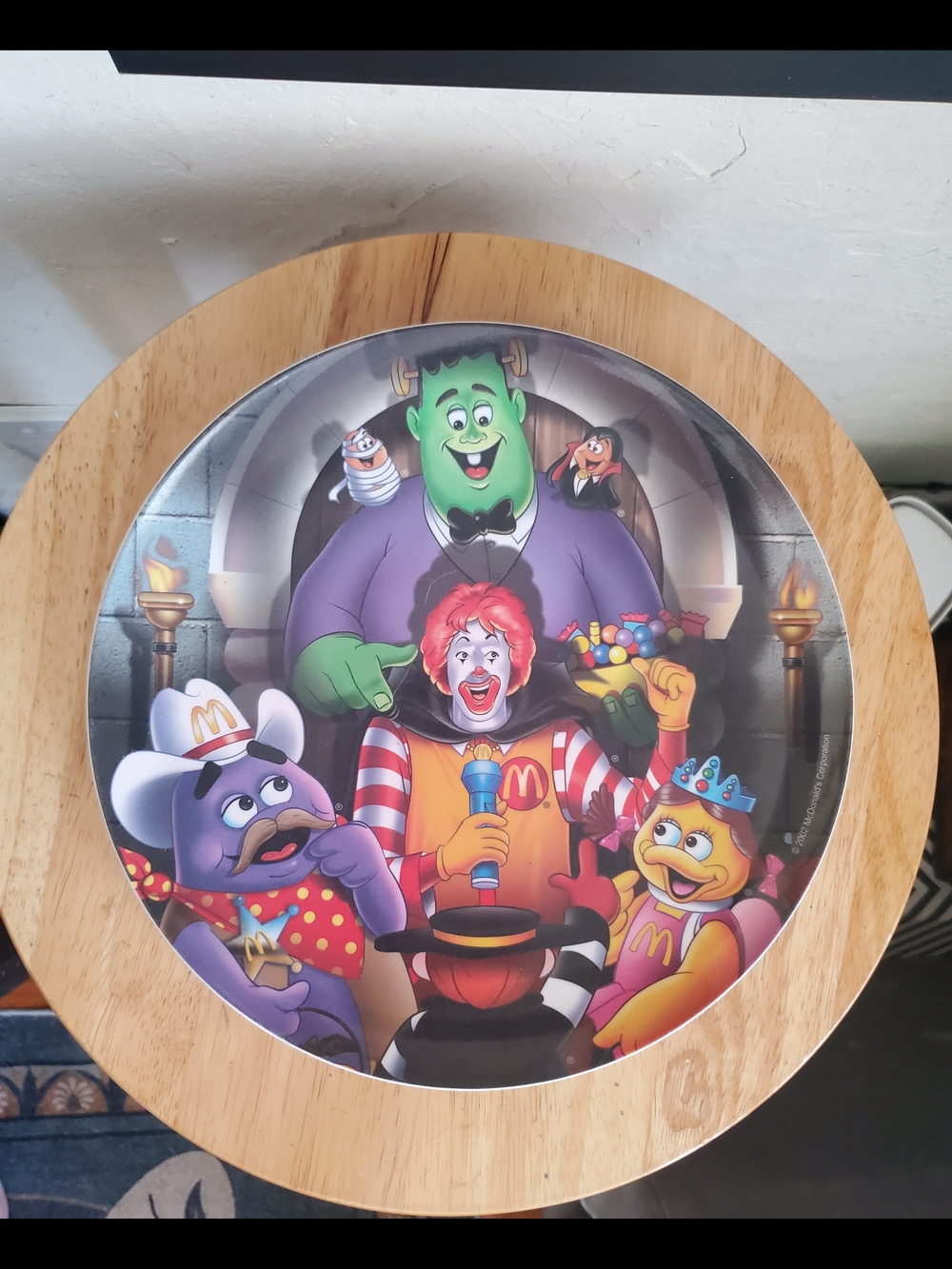 McDonald’s Colorful Character Plate — 2000's Era